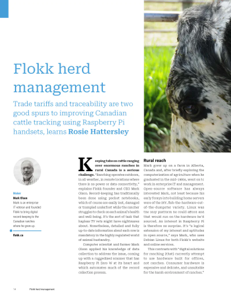 Credit to Raspberry Pi Official Magazine